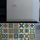 24pcs PVC Waterproof Self-adhesive Oil Proof Tile Stickers (10x10cm ET101)