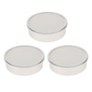3Pcs/Set Metal Protective Front and Rear Lens Kit Dust Cap Cover for M39 Screw