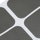 4Pcs Gray color car door sill scuff  pedal protect carbon fiber stickerME