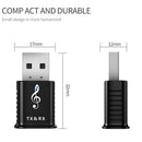 2 In 1 USB Bluetooth Transmitter Receiver Wireless Audio Adapter for TV Speaker