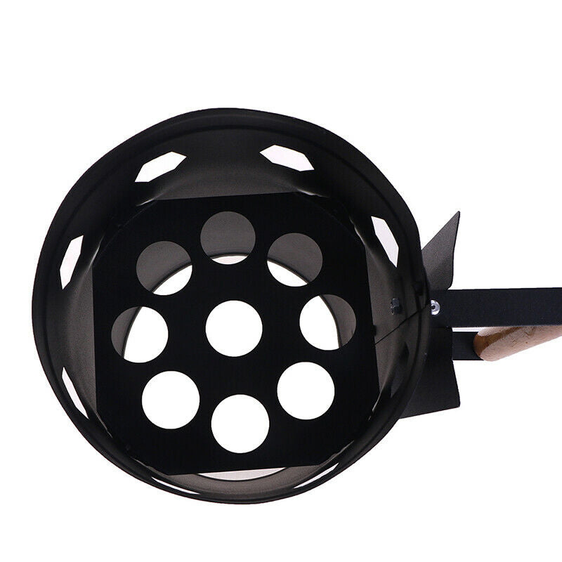 Outdoor Kitchen BBQ Fire Starter Bucket Fast Charcoal Ignition Barrel Carbon Hn