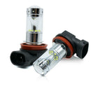 2x H16/H11 100W 6000K Super Brightness Foglight