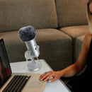 Microphone Furry Windscreen - Mic Wind Cover Fur Filter As Foam Cover For B T4R1