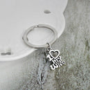 Wife 2 Pcs/set I Love My Husband Couples Keyring Fashion Couple Gifts Keychain