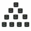 20x LED Light 3 PIN Round Rocker ON/OFF Toggle Switch for Car Marine Boat T