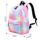 Newest Women Teenage Backpack Girls Nylon School Bags Casual Large Capacity