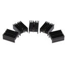 20pcs Chip To220 Aluminium Heat Sink Cooling Module for Transistor Device
