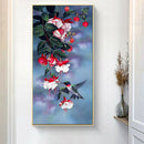 Flowers Diamond Painting 5D Full Round Drill Embroidery Decorative Picture A