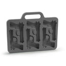 Stylish Gun Shaped Silicone Ice Mould Mold Tray DIY-Black