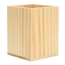 Creative Wooden Pen Holder Candlestick Tabletop Ornaments Offices Organizer