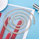 1 Yard Double Row Sparkle Rhinestones Chain DIY Mobile Phone Shell Stickers
