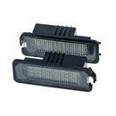 2Pcs 12V Led Number License Plate Light Lamps For Golf 4 5 6 7 Car License  F9G7