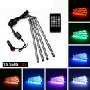 1Pcs 5050 SMD 72LEDs 12V RGB LED Strip Lights 20Key IR Controller Adapter+Music