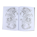MagiDeal  References Book Manuscript Sketchbooks Body Art Dragon 48p