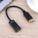 Display Port Male To HDMI Female Cable Converter For PC Monitor Projector TV Set