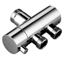 Shower Faucet Diverter 3 Way Shower Arm Diverter 2 Functions Faucet Valve f
