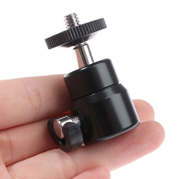 1/4 Adapter Cradle Ball Head For Camera Tripod LED Flash Bracket Holder Moun Hn