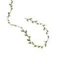 1pc 10 Meter Silk Leaf-Shaped Handmake Green Leaves for Wedding Decor M&