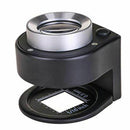30X Linen Tester Loupe with LED and UV Light, Full Metal Map Magnifying BGH