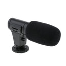 3.5mm Microphone External Stereo for DSLR Camera, Photography, Interview