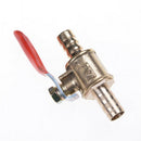 8mm 5/16" Hose Barb Inline Brass Water/Air Gas Fuel Line Shut-off Ball Valve FT