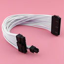 30cm ATX 24-Pin Male To Female PSU Motherboard Power Supply Extension Cable