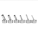 6pcs 2/3/5/7/8/10mm 45 Degree Bent Hot Air Guns Nozzles for 861DW Soldering