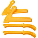 4pcs T1 T2 Hand Protection Sawdust Wood Saw Push Stick Set For Carpentry Ta