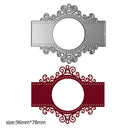 European Mirror DIY Cutting Dies Stencil Scrapbook Embossing Album Card