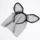 Fashion Sexy Women Small Dot Hair Accessories Lace Cat Ear Hair Band Headba