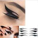 4 Pairs Temporary Rock Eye Tattoo Eyeshadow Stickers Eyeliner Mak Kw