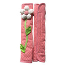2PCS Pastoral Flower Polka Dot Door/Refrigerator Handle Cover Fridge Door H D4H9