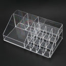 Clear Makeup Case 4 Drawer 16 grid Cosmetic Organizer Jewelry Storage Acryl