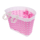 Kid Bike Flowery Front Basket Bicycle Cycle Shopping Stabilizer + Horn Bell Ring