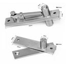 360 Degree Door Pivot Hinge Stainless Steel Brushed Finish Hardware For Wooden