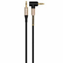 3.5mm Male to Male Aux Cable Cord L-Shaped Right Angle Car Audio Headphone