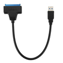 Converter cable USB 3.0 port Sata III SSD / HDD 2.5 inch, Black / anthracit F8X3