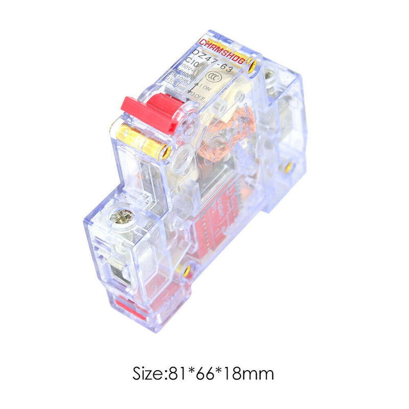 DZ47-63-1P Residual Current Circuit Breaker Rail Mounted Air Switch (10A) A