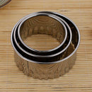 3pcs Stainless Steel Press Dumpling Ravioli Mold Cake Maker Kitchen Cooking