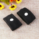 2pcs Morning Sickness Wrist Bands Anti Motion Sickness Wristband (Black)