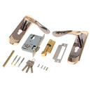 Lever Handle Lock SET Home Front Door Bedroom Bathroom Entry Door Handle