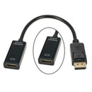 dp Display Port Male To HDMI Female Cable Converter Adapter 1080P  mu