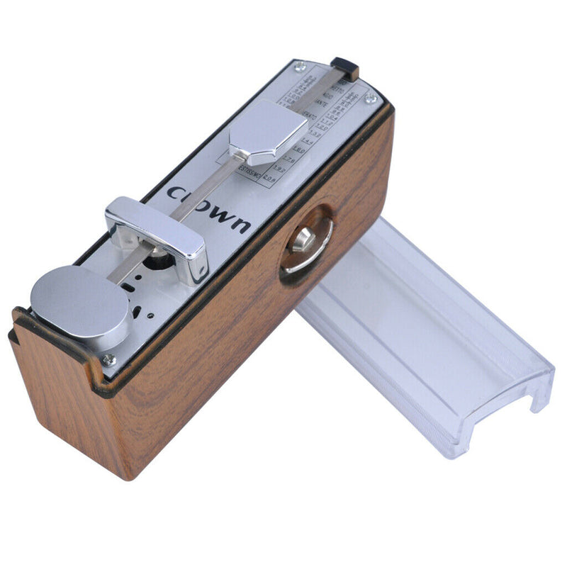 Mini Metronome Mechanical Metronome for Piano Guitar Bass Violin Perfect Light