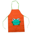 New Cute Child's Children Waterproof Apron Cartoon Printed Painting Cooking J7R7