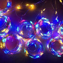 LED Fairy Lights Garland Curtain Lamp Remote Control String Light (280LED)