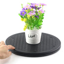 Turntable 360 Degree Rotating Plastic Ornament Hand-made Sculpture Pottery