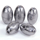 100Pcs 0.5g Olive Shape Fishing Lead Weights Sinker Fish Tackle Accessory Deluxe