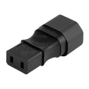 IEC320 C14 To IEC320 C9 Power Adapter Y-spliter Conversion Plug For PCs Monitor