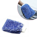 Super Microfiber Fiber Car Glove Cleaning Sponge Cloth Towel Wash Dry