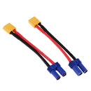 XT60 Female to Male EC5 Style Silicone Wire Connector Adapter Cable Converter